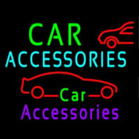 Car Accessories Leuchtreklame