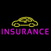 Car Logo Auto Insurance Logo Leuchtreklame