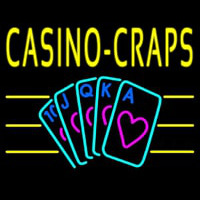 Casino Craps 1 Leuchtreklame