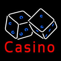 Casino Dice Leuchtreklame