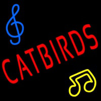 Catbirds Music Icon Leuchtreklame