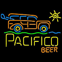 Cerveza Pacifico Sun Bus Leuchtreklame