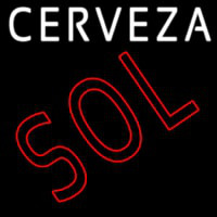 Cerveza Sol Leuchtreklame