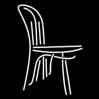 Chair Leuchtreklame