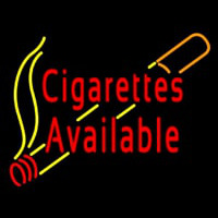 Cigarettes Available Leuchtreklame