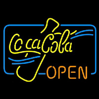 Coca Cola Open Leuchtreklame