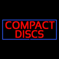 Compact Discs Leuchtreklame