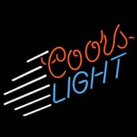 Coors Light Blue Stripe Leuchtreklame