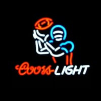 Coors Light Football Sport Leuchtreklame