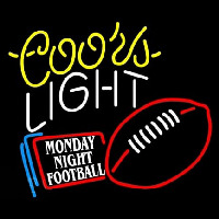 Coors Light Monday Night Football Leuchtreklame