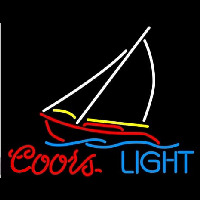 Coors Light Sailboat Leuchtreklame