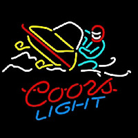 Coors Light Snowmobile Leuchtreklame