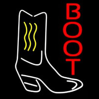 Cowboy Boot 1 Leuchtreklame