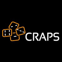 Craps With Hand Logo 1 Leuchtreklame