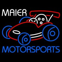 Custom Maier Motorspots Go Kart Leuchtreklame