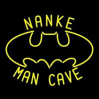 Custom Nanke Mancave Bat Leuchtreklame