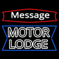 Custom Personalized Motor Lodge Leuchtreklame