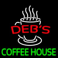 Debs Coffee House Leuchtreklame