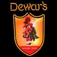 Dewars Scotchman Leuchtreklame