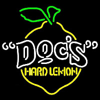 Docs Hard Lemon Leuchtreklame