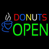 Donuts Open Leuchtreklame