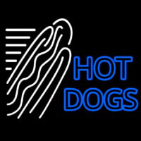 Double Stroke Hot Dogs Leuchtreklame