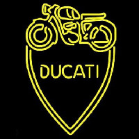 Ducati Meccanica Bllogna Leuchtreklame