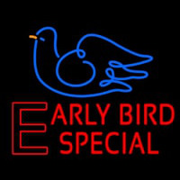 Early Bird Special Leuchtreklame