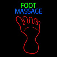 Foot Massage Leuchtreklame