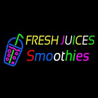 Fresh Juices Smoothies Leuchtreklame