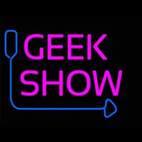 Geek Show Leuchtreklame