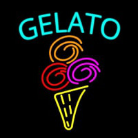 Gelato Leuchtreklame