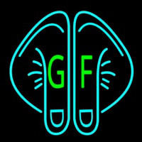 Gf Hand Signneon Sign Leuchtreklame