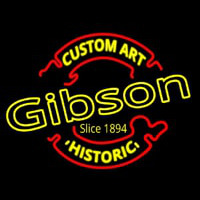 Gibson Guitar Custom Art Historic Leuchtreklame