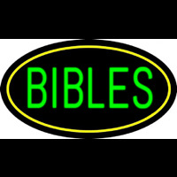 Green Bibles Leuchtreklame