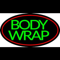 Green Body Wraps Leuchtreklame