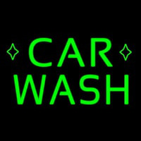 Green Car Wash Leuchtreklame