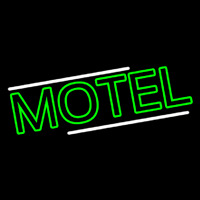 Green Motel Leuchtreklame