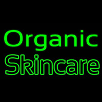 Green Organic Skincare Leuchtreklame