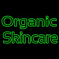 Green Organic Skincare Leuchtreklame