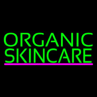 Green Organic Skincare Leuchtreklame