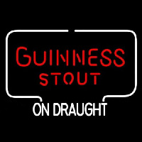 Guinness Stout ON DRAUGHT Leuchtreklame