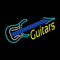 Guitar 2 Logo Leuchtreklame