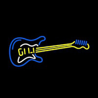 Guitar Logo 1 Leuchtreklame