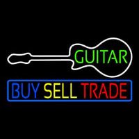 Guitars Buy Sell Trade 2 Leuchtreklame