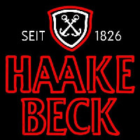 Haake Becks Beer Leuchtreklame