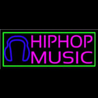 Hip Hop Music With Line Leuchtreklame