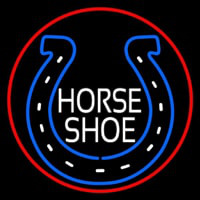 Horse Shoe Logo Leuchtreklame