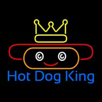 Hot Dog King Leuchtreklame