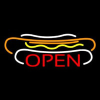 Hot Dogs Open Leuchtreklame